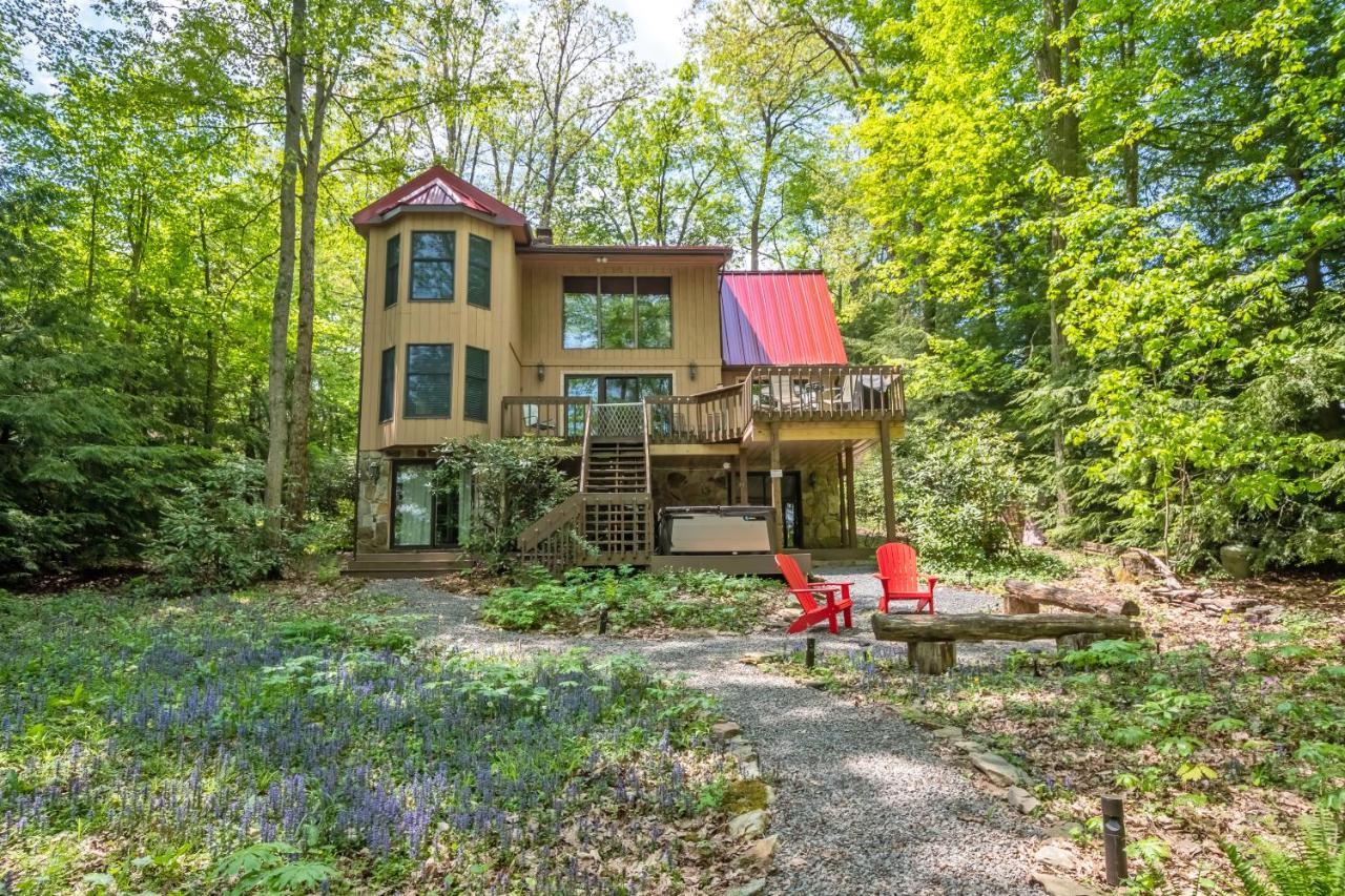 オークランド Fernwood Retreatヴィラ エクステリア 写真