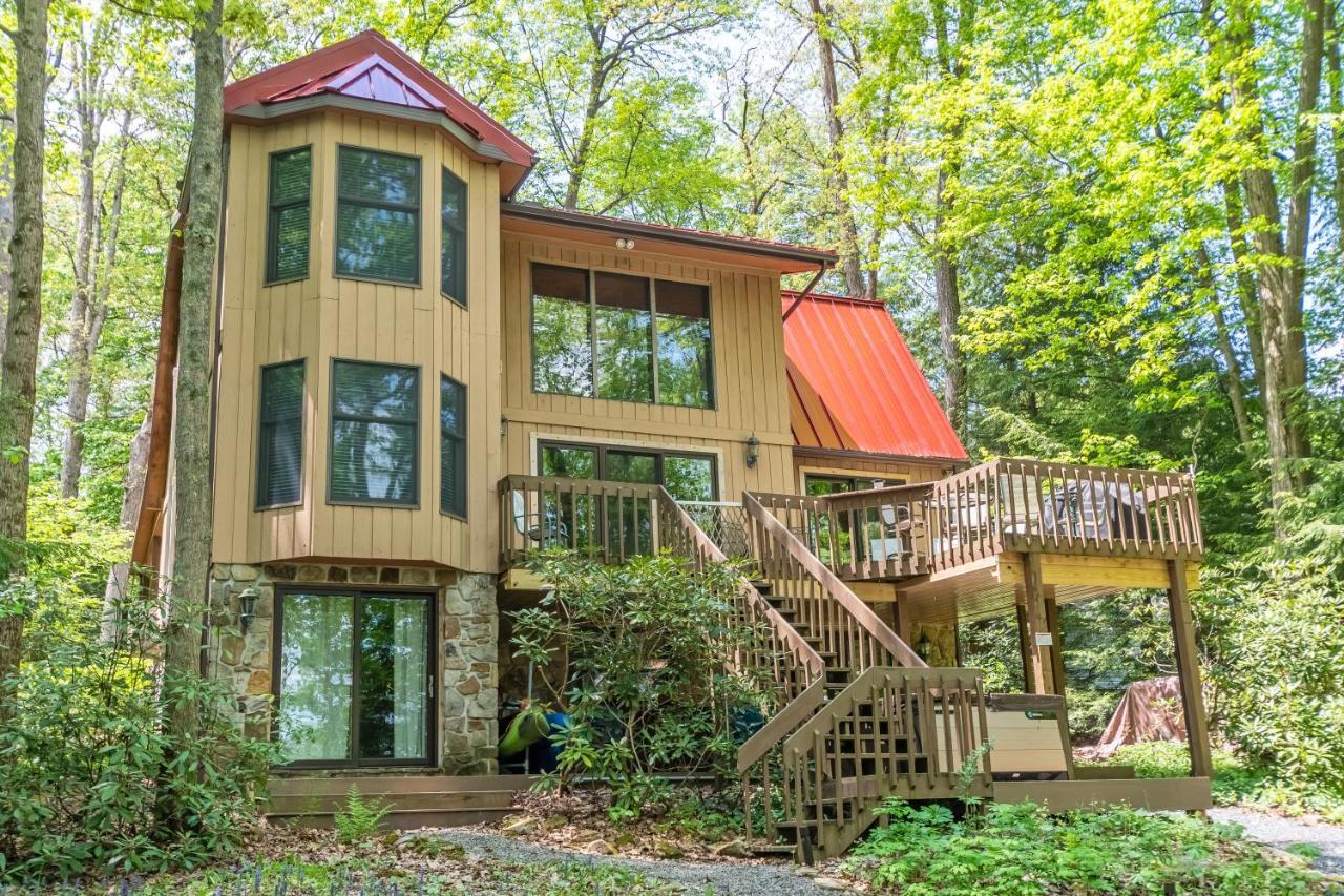 オークランド Fernwood Retreatヴィラ エクステリア 写真